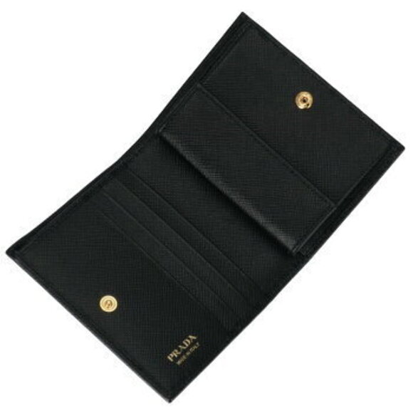 Prada Saffiano Bifold Wallet Black - Picture 5 of 7